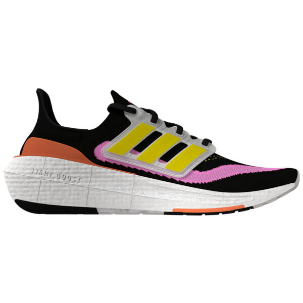 adidas Women's Ultraboost Light - Core Black/Bright Yellow/White