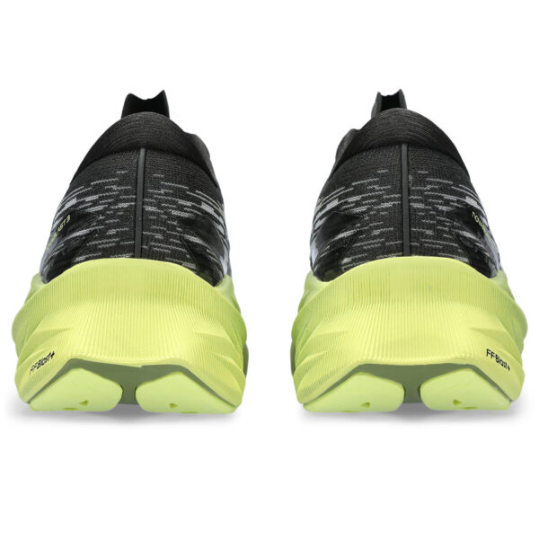 Asics Men's Novablast 3 - Black/Dried Leaf Green - Image 7
