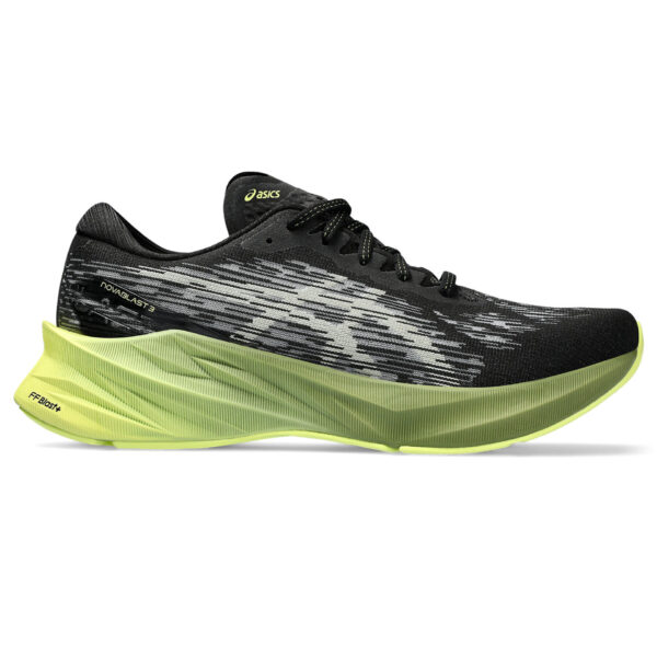Asics Men's Novablast 3 - Black/Dried Leaf Green