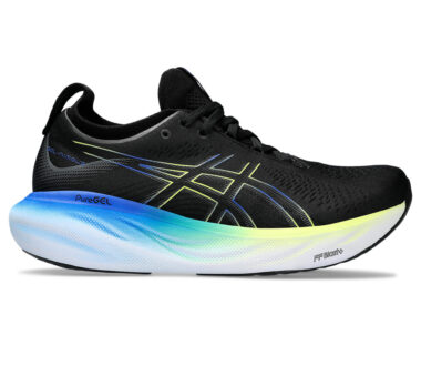 Asics Men's Gel-Nimbus 25 - Black/Glow Yellow