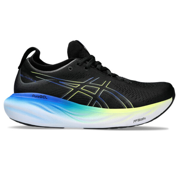 Asics Men's Gel-Nimbus 25 - Black/Glow Yellow