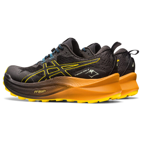 Asics Men's Trabuco Max 2 - Black/Golden Yellow - Image 4