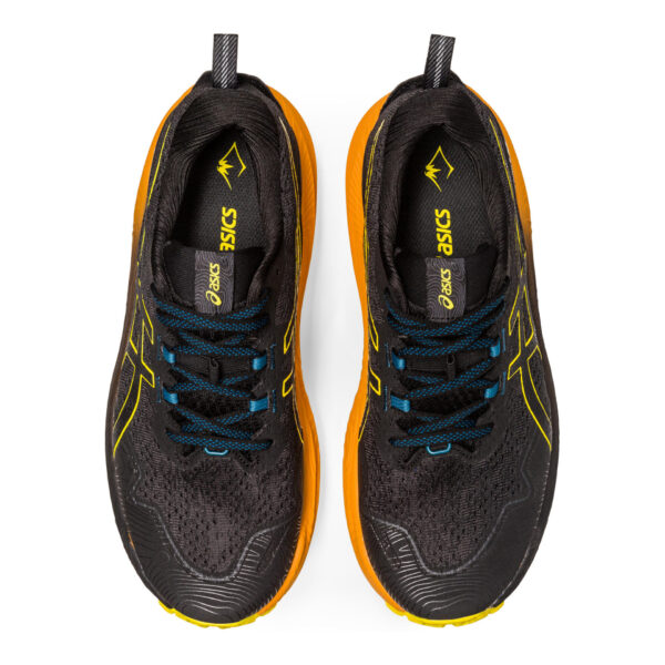 Asics Men's Trabuco Max 2 - Black/Golden Yellow - Image 6