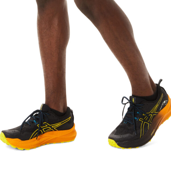 Asics Men's Trabuco Max 2 - Black/Golden Yellow - Image 8