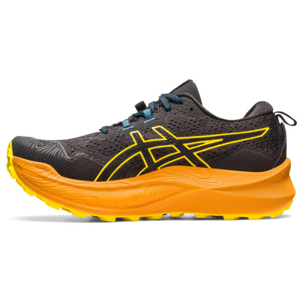 Asics Men's Trabuco Max 2 - Black/Golden Yellow - Image 2
