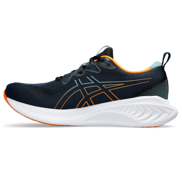 Asics Men's Gel-Cumulus 25 - French Blue/Bright Orange - Image 2