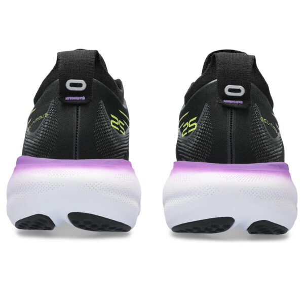 Asics Women's Gel-Nimbus 25 - Black/Glow Yellow - Image 7