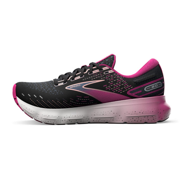 Brooks Women's Glycerin 20 - Black/Fuchsia/Linen - Image 2