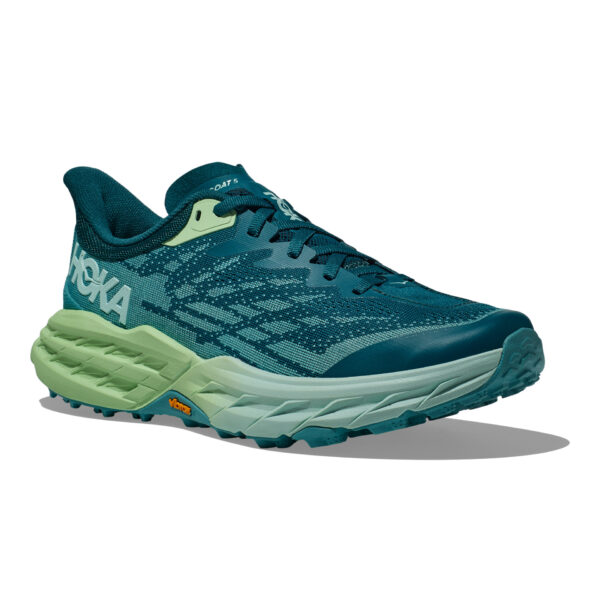 Hoka Women's Speedgoat 5 - Deep Lagoon/Ocean Mist - Image 2
