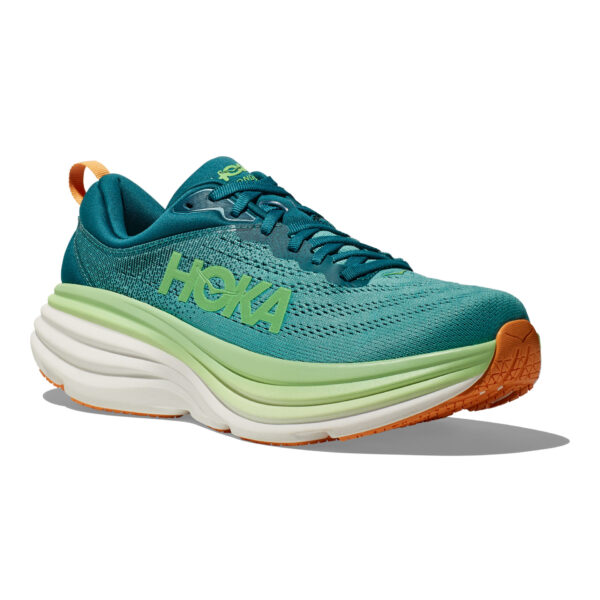 Hoka Men's Bondi 8 - Deep Lagoon/Ocean Mist - Image 2