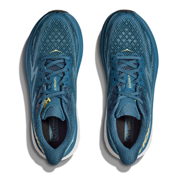 Hoka Men's Clifton 9 - Midnight Ocean/Bluesteel - Image 5