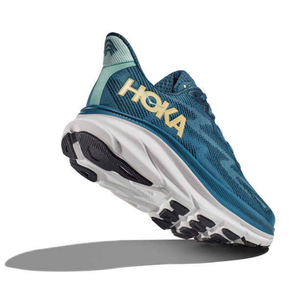 Hoka Men's Clifton 9 - Midnight Ocean/Bluesteel - Image 4