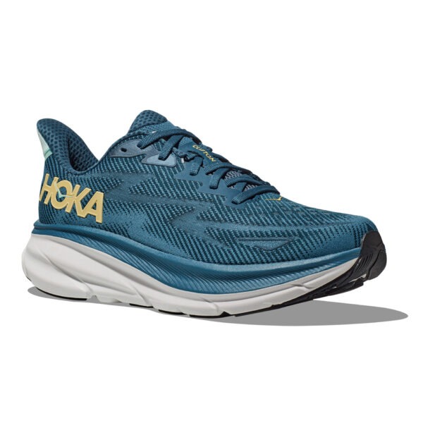 Hoka Men's Clifton 9 - Midnight Ocean/Bluesteel - Image 2