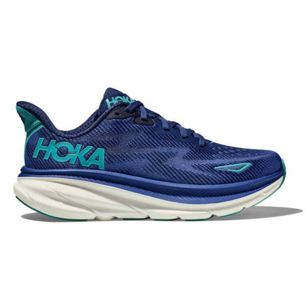 Hoka Women's Clifton 9 - Bellwether Blue/Evening Sky