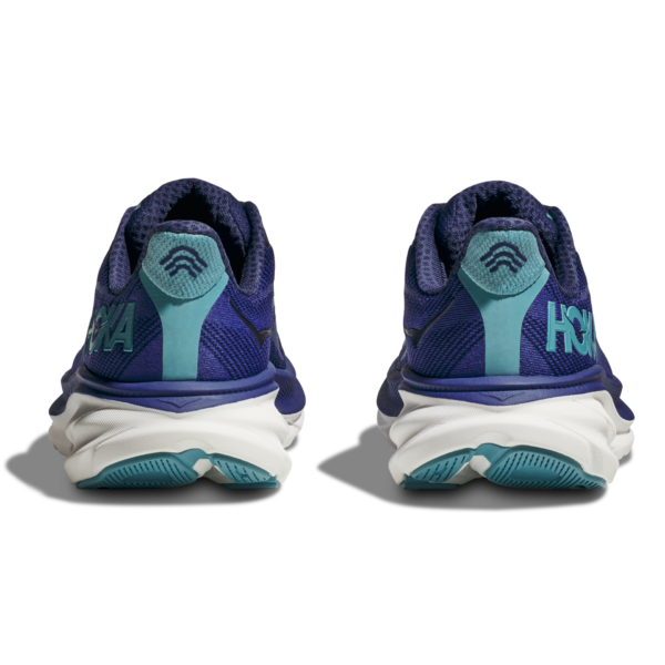 Hoka Women's Clifton 9 - Bellwether Blue/Evening Sky - Image 6