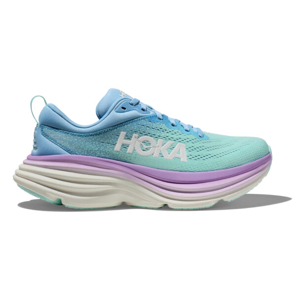 Hoka Women's Bondi 8 - Airy Blue/Sunlit Ocean