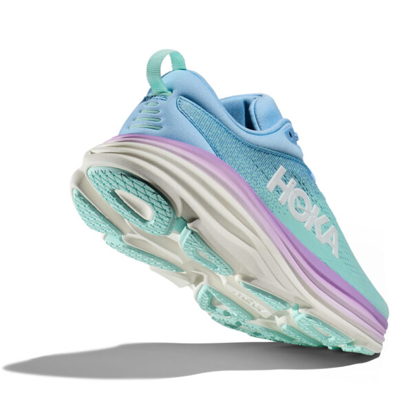 Hoka Women's Bondi 8 - Airy Blue/Sunlit Ocean - Image 4