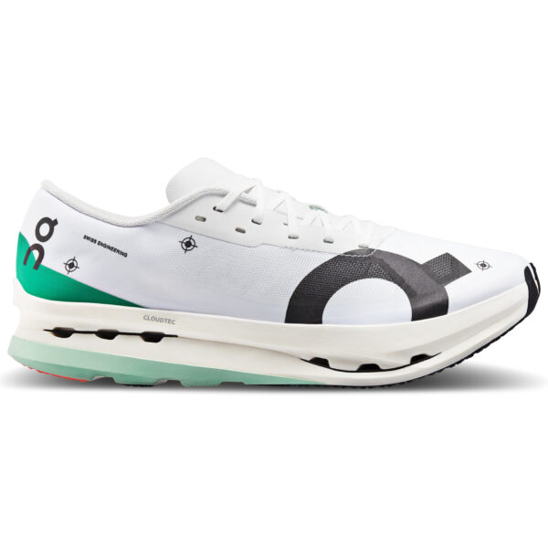 On Running Men's Cloudboom Echo 3 - Undyed White/Mint