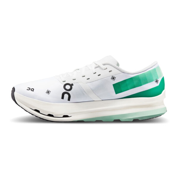 On Running Men's Cloudboom Echo 3 - Undyed White/Mint - Image 2