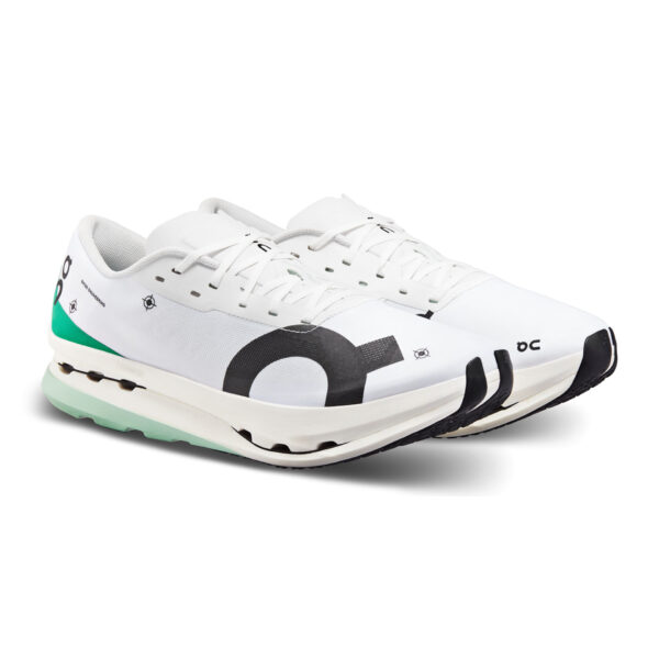 On Running Men's Cloudboom Echo 3 - Undyed White/Mint - Image 3