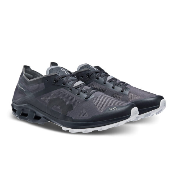 ON Men's Cloudventure Peak 3 - Black/Glacier - Image 3
