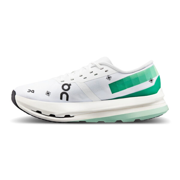 On Running Women's Cloudboom Echo 3 - Undyed White/Mint - Image 2