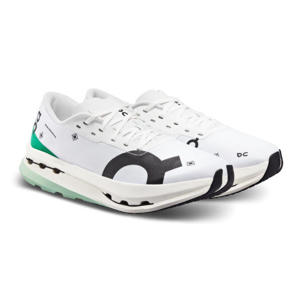 On Running Women's Cloudboom Echo 3 - Undyed White/Mint - Image 3