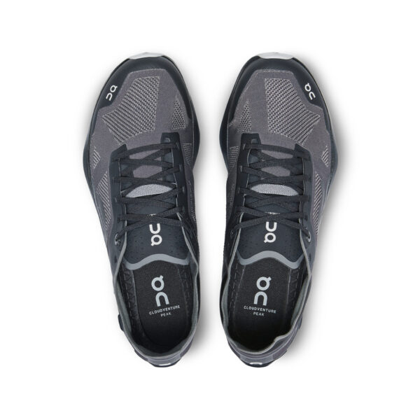 ON Women's Cloudventure Peak 3 - Black/Glacier - Image 4