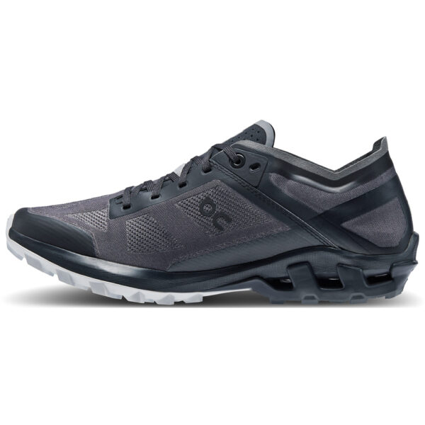 ON Women's Cloudventure Peak 3 - Black/Glacier - Image 2