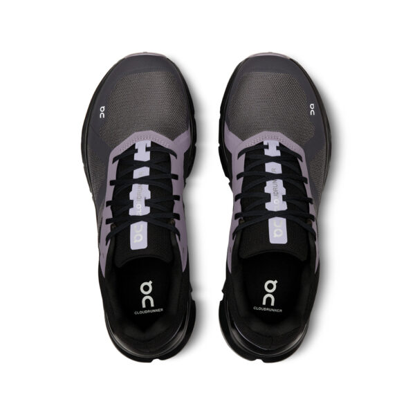 On Running Men's Cloudrunner - Iron/Black - Image 4