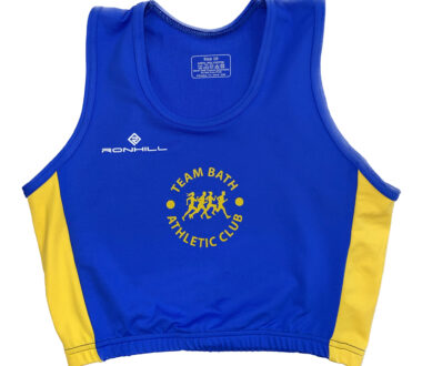 Team Bath AC Crop Top - Royal/Gold