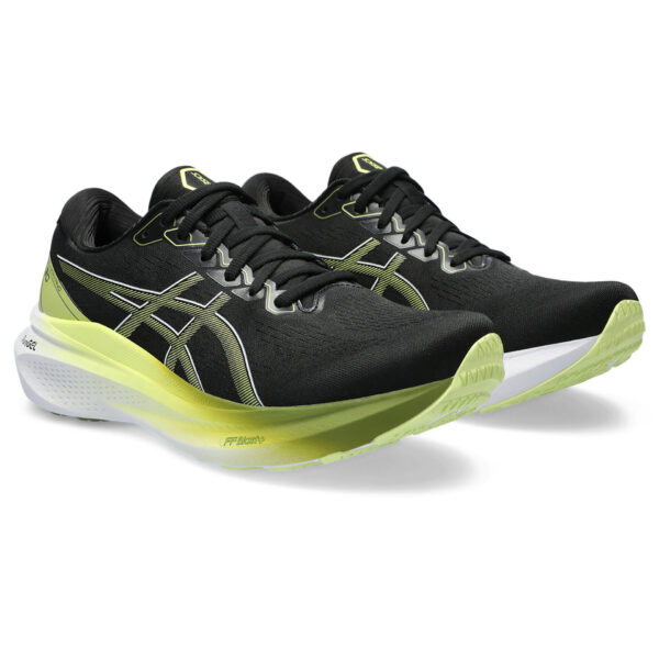 Asics Men's Gel-Kayano 30 - Black/Glow Yellow - Image 3
