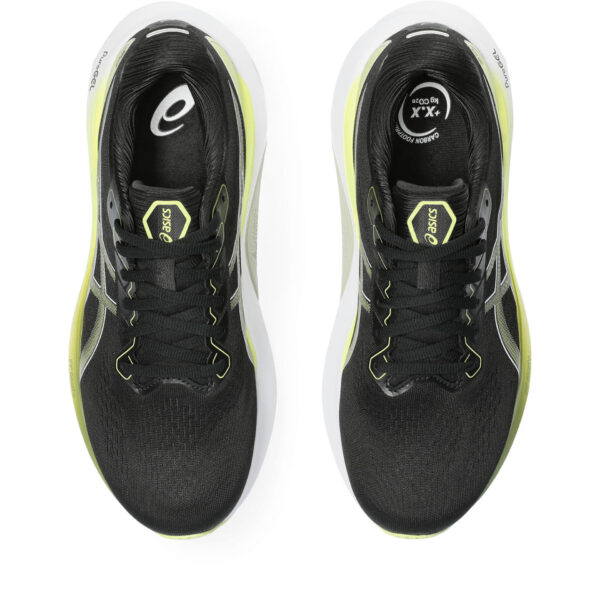 Asics Men's Gel-Kayano 30 - Black/Glow Yellow - Image 5