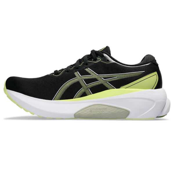 Asics Men's Gel-Kayano 30 - Black/Glow Yellow - Image 2
