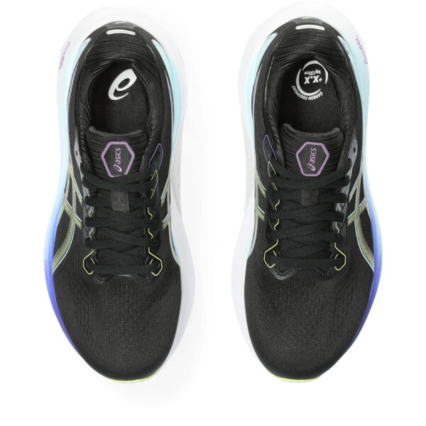 Asics Women's Gel-Kayano 30 - Black/Glow Yellow - Image 5