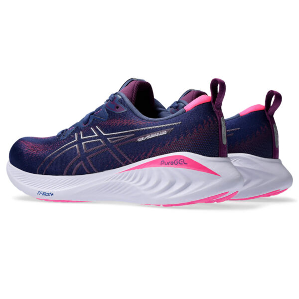 Asics Women's Gel-Cumulus 25 - Deep Ocean/Lilac Hint - Image 4
