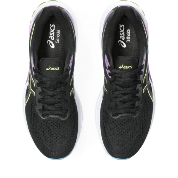 Asics Women's GT-1000 12 - Black/Glow Yellow - Image 5