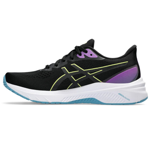 Asics Women's GT-1000 12 - Black/Glow Yellow - Image 2