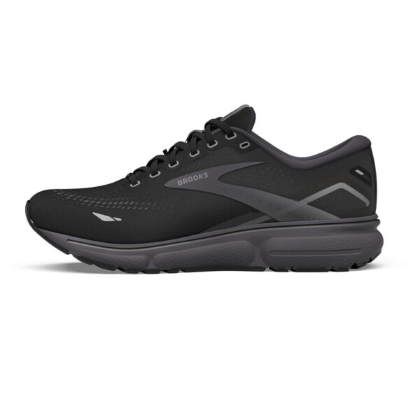 Brooks Men's Ghost 15 GTX - Black/Blackened Pearl/Alloy - Image 2