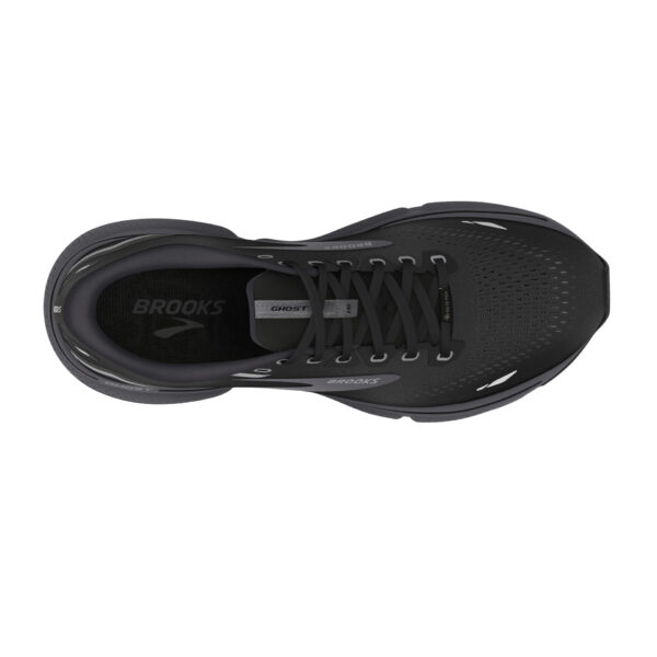 Brooks Men's Ghost 15 GTX - Black/Blackened Pearl/Alloy - Image 5