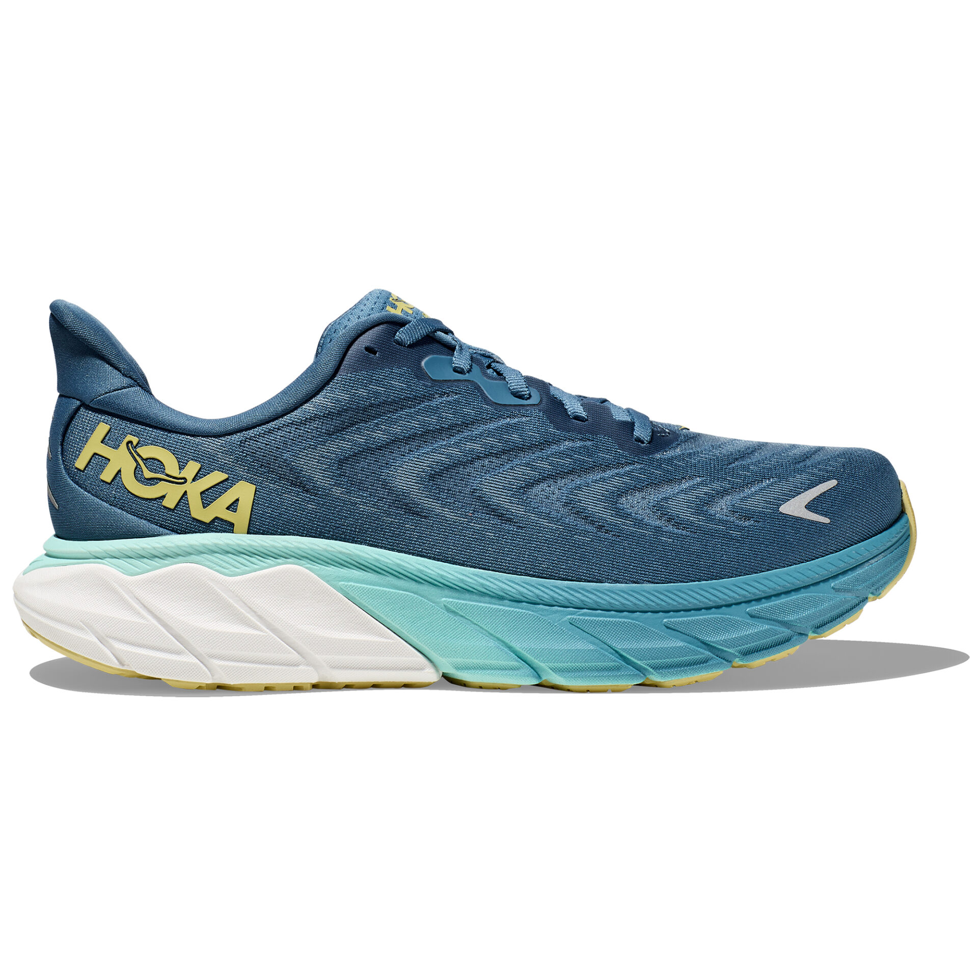 Hoka Men's Arahi 6 - Bluesteel/Sunlit Ocean - Running Bath