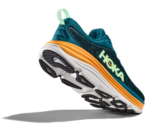 Hoka Men's Gaviota 5 - Deep Lagoon/Sherbert - Image 5
