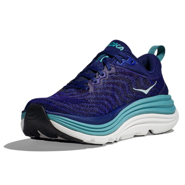 Hoka Women's Gaviota 5 - Bellwether Blue/Evening Sky - Image 3