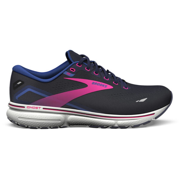 Brooks Women's Ghost 15 GTX - Peacoat/Blue/Pink