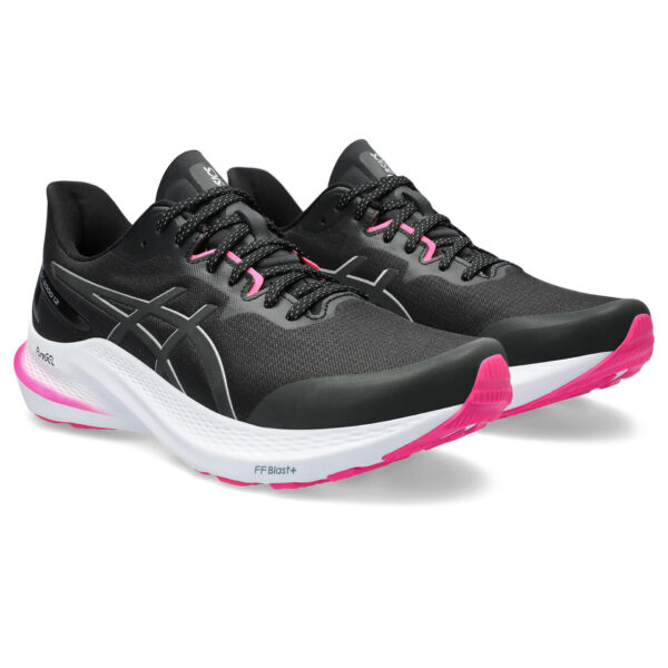 Asics Men's GT-2000 12 Lite-Show - Black/Pure Silver - Image 3
