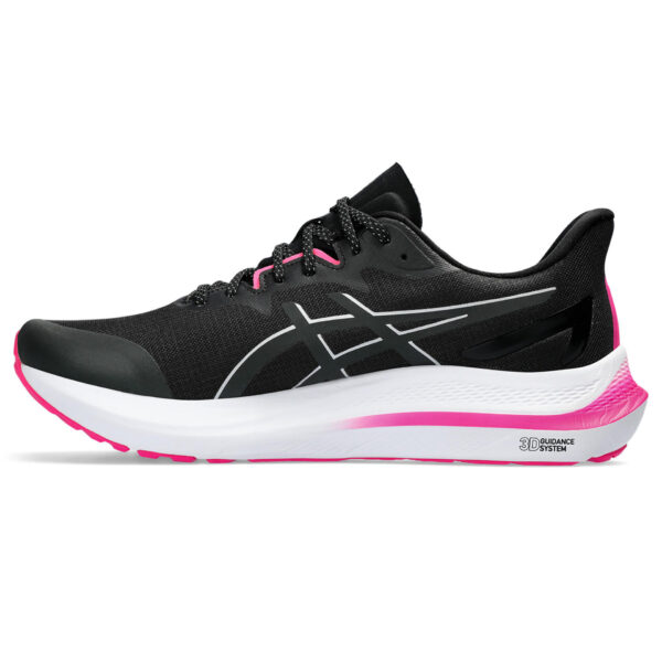 Asics Men's GT-2000 12 Lite-Show - Black/Pure Silver - Image 2