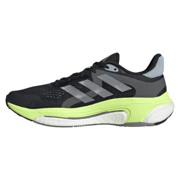 adidas Men's Solarcontrol 2 - Core Black/Grey/Lucid Lemon - Image 2