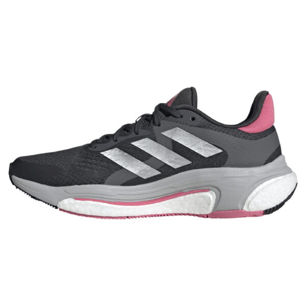 adidas Women's Solarcontrol 2 - Carbon/Silver Met./Pink Fusion - Image 2