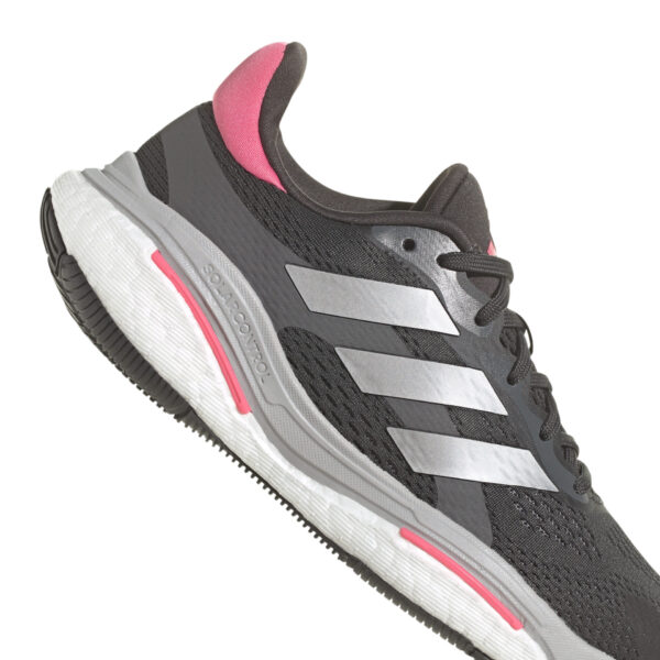 adidas Women's Solarcontrol 2 - Carbon/Silver Met./Pink Fusion - Image 5