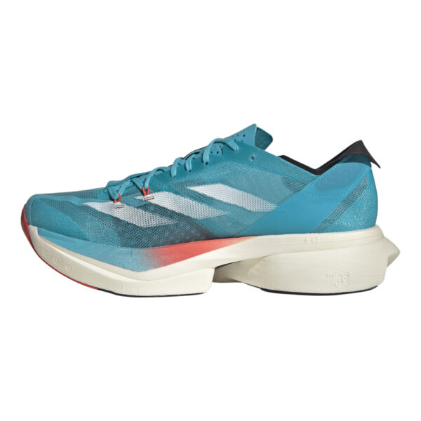 adidas adizero adios pro 3 - Lucid Cyan/Cloud White/Bright Red - Image 2